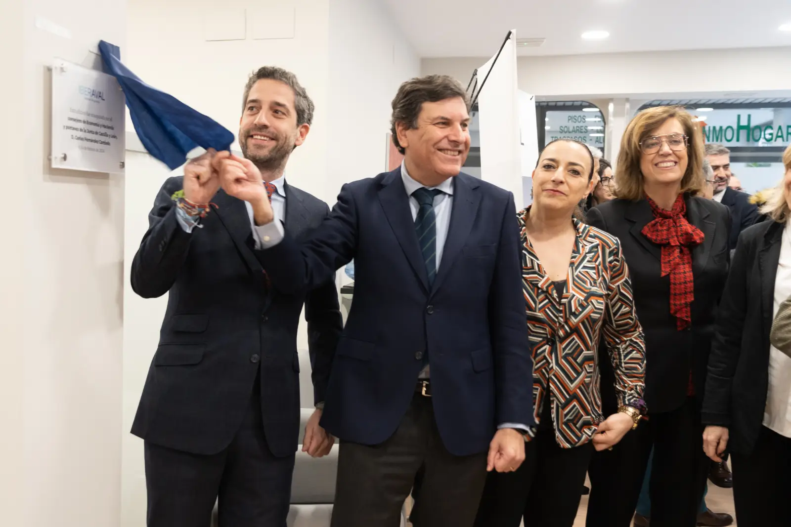 Inauguración de la oficina de Iberaval en Palencia