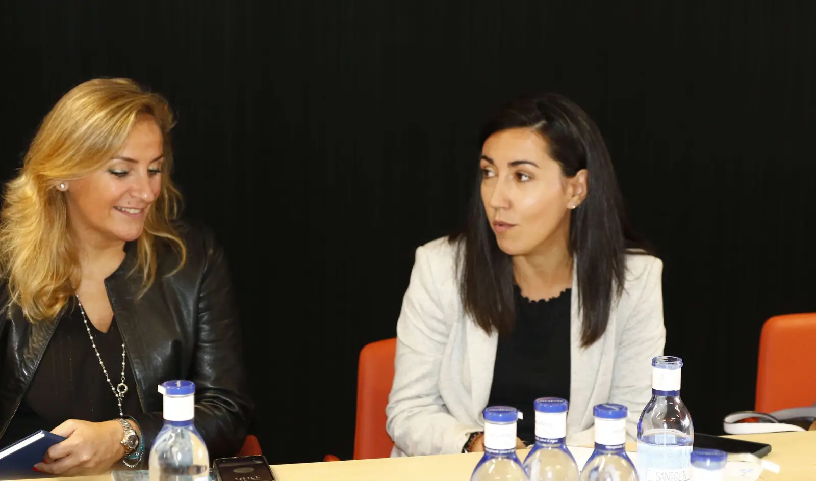 La directora general de Execyl, Susana Aguado, y María Tamariz, CEO de Sáenz Suministros