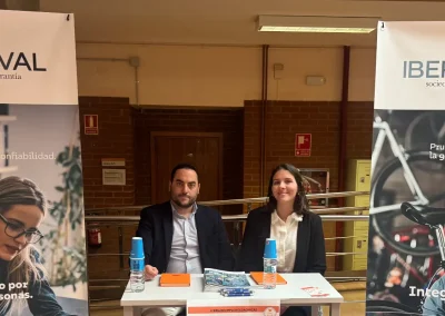 Iberaval se acerca a los jóvenes en la Feria de Empleo de la UVa