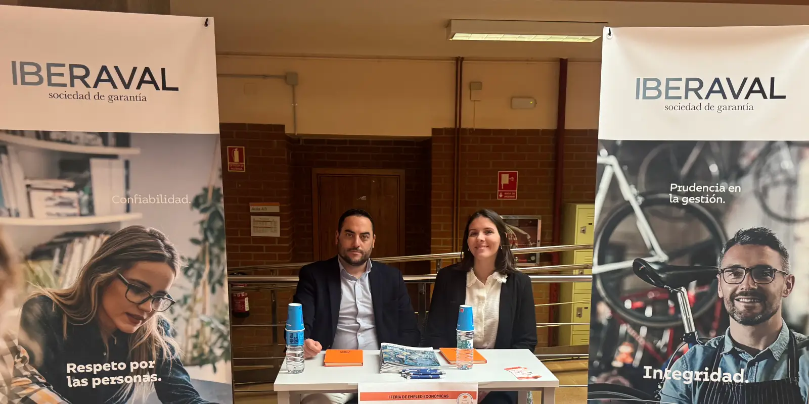 Feria de Empleo de la UVa con Miguel Cano y Delfina Podesta